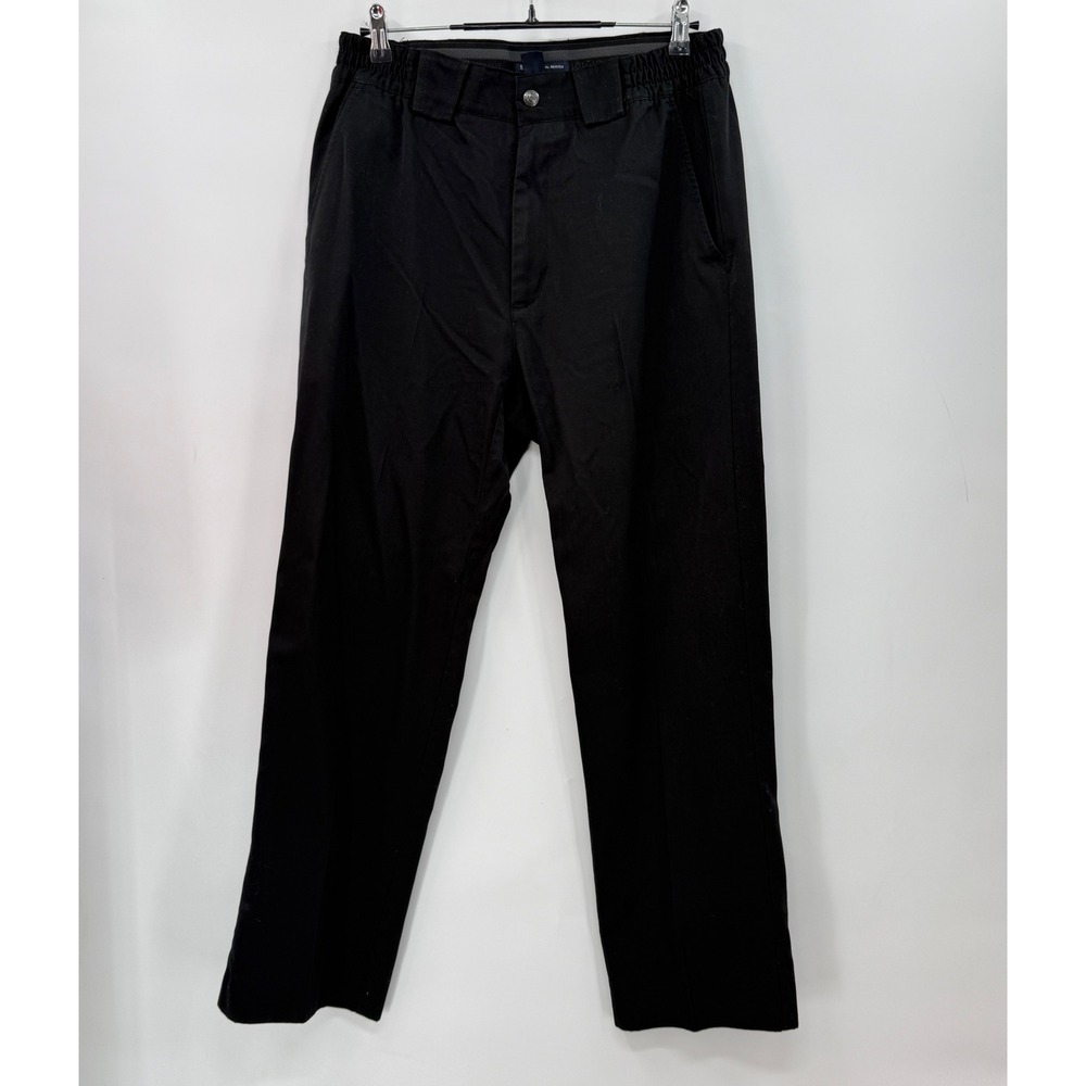 5.11 Tactical Series Black‎ Pants Elastic Waist Size 34 Men's Work Utility